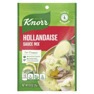 Knorr Hollandaise Sauce Mix Powder | 0.9 Ounce Pouch | Single