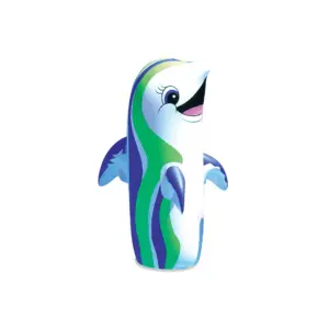 Swimline 36 Inch Dancing Dolphin Bop Bag | Multi
