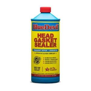 Blue Devil 38386 | Liquid Multi | Blue Head Gasket Industrial Sealant | 1 qt