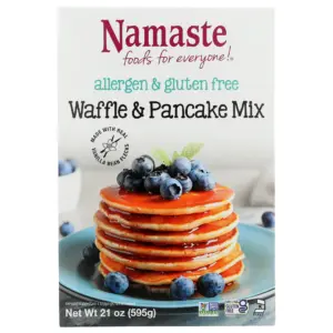 Namaste Foods Gluten Free Waffle & Pancake Mix | 21 Ounce