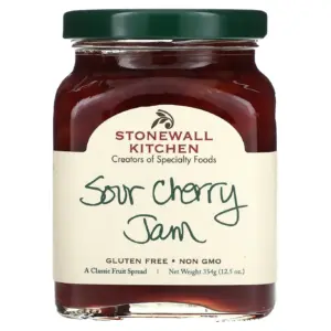 Stonewall Kitchen | non GMO | Sour Cherry Jam | 12.5 Ounce. Jar