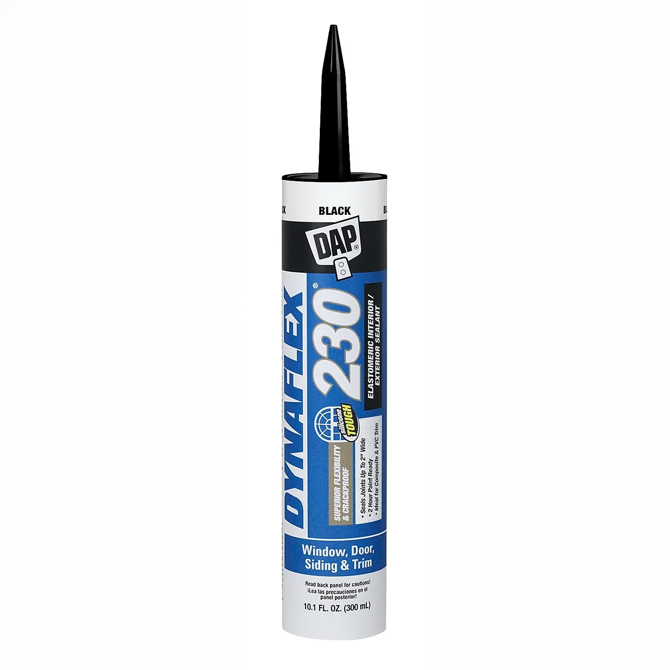 10.1 Ounce Dap 18280 Black Dynaflex 230 Premium Window | Door | & Trim Sealant