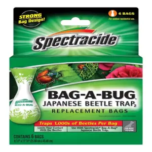SPECTRACIDE Bag-A-Bug Japanese Beetle Trap Bags (Premium Edition)
