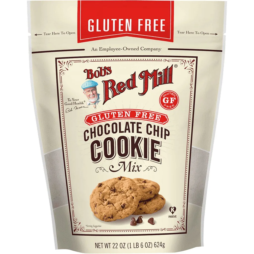 Bob's Red Mill Gluten Free Chocolate Chip Cookie Mix 22 Ounce Pkg