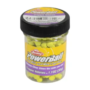 Berkley PowerBait Chroma-Glow Crappie Nibbles (Premium Edition)