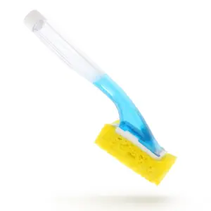 Arrow Home Products 00007 Liquid Detergent Dishwasher Sponge & Handle | Clear | 1 ct