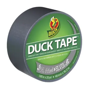 Color Duck Tape Brand Duct Tape | 1.88 Inch. x 20 yd. | Silver | Single