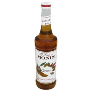 Monin Caramel Flavored Syrup 25.36 Ounce 200938 OC