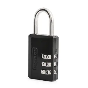 Master Lock School Locker 3 Dial Resettable Combination Lock | Single