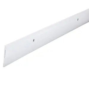 M-D Building Products 05769 36 Inch. White Aluminum & Vinyl Heavy-duty Screw-on Door Sweep