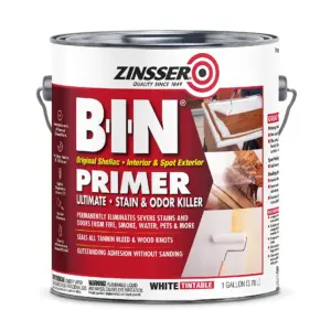 Zinsser B-I-N White Shellac-Based Primer & Sealer 1 gal | Gallon