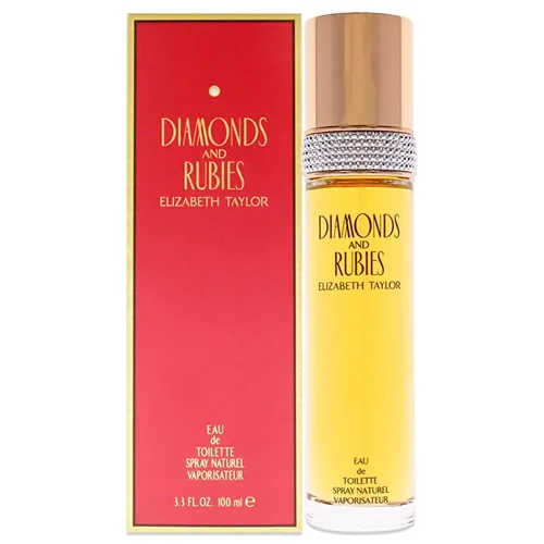 Elizabeth Taylor Diamonds & Rubies Eau de Toilette Spray For Women 3.3 Ounce