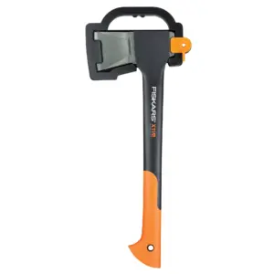 Fiskars X11 Splitting Axe Hatchetand Wood Axe for Small Logs (17-Inch Axe) with Shock-Absorbing Handle (Premium Edition)