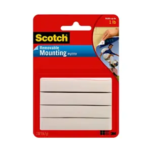 Scotch Removable Mounting Putty | 2 Ounce