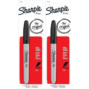Sharpie Fine Point Permanent Markers | 1 Black Marker (30101PP)