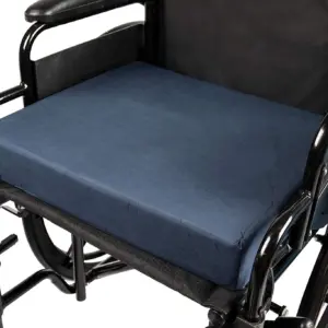 DMI Seat Cushion & Chair Cushion for Office Chair | Wheelchair | Scooter | Kitchen Chairs or Car Seats | FSA HSA Eligible | for Support Height while Reducing Stress on Back | Tailbone or Sciatica | 3 Inch