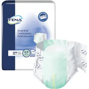 TENA Adult Incontinence Mat Body Shape Brief | Small | 96 Ct