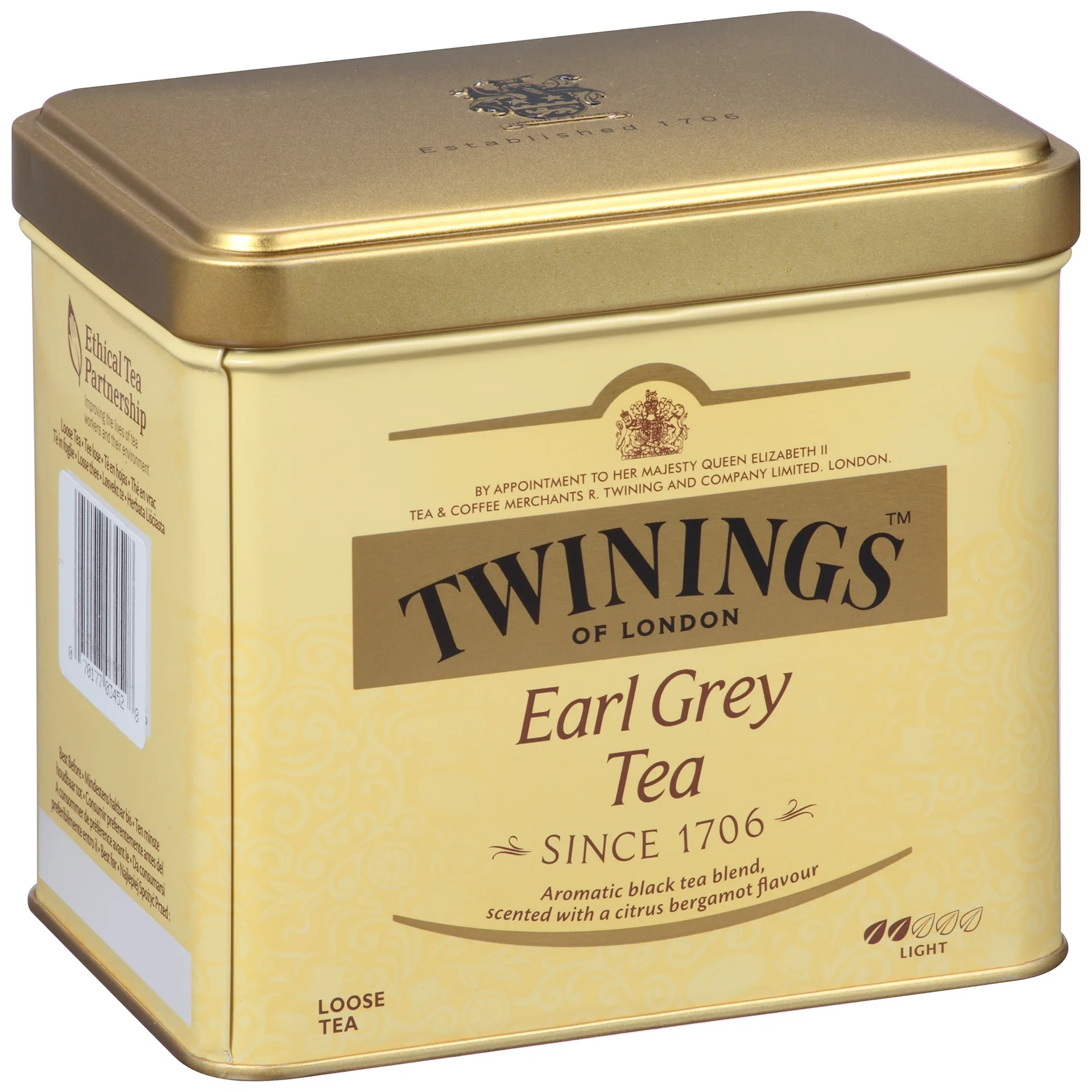 Twinings Earl Grey Citrus & Bergamot Loose Leaf Black Tea | 7.05 Ounce. Tin