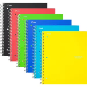 Five Star Spiral Notebook + Study App | 1 Subject | Graph Ruled | 8.5 x 11 | Sedona
