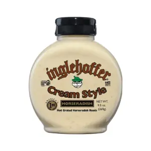 Inglehoffer Cream Style Horseradish | 9.5 Ounce Bottle