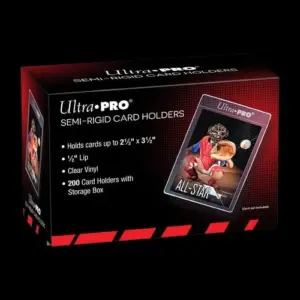 Ultra Pro Box of Semi-Rigid Card Protectors/Top Loaders (200) ULP 81150 (Premium Edition)