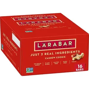 Larabar Cashew Cookie | Gluten Free Vegan Fruit and Nut Bar | 1.7 Ounce Bars 16 Ct