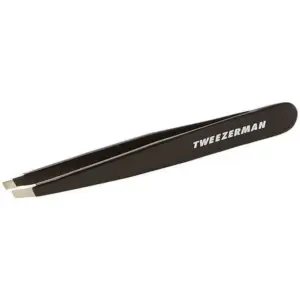 Tweezerman Black Full Slant Tweezer (Premium Edition)