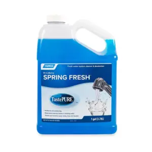 Camco TastePURE Spring Fresh 128 Ounce RV Water System Cleaner and Deodorizer