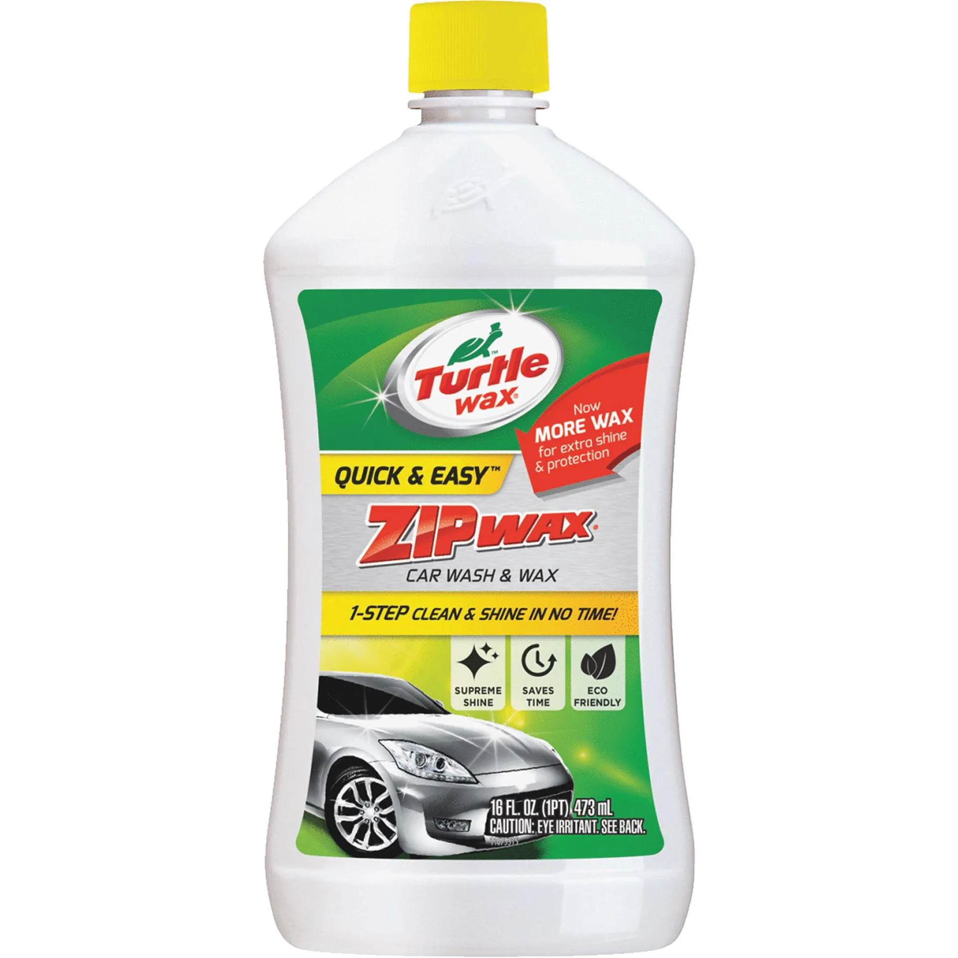 Turtle Wax T75 Car Wash Zip Wax | 16 Ounce | Single