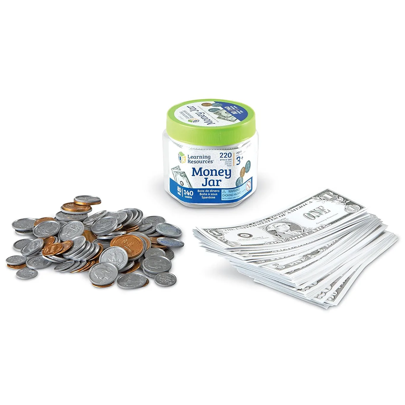 Learning Resources Money Jar | Play Money | Ages 3 | 1