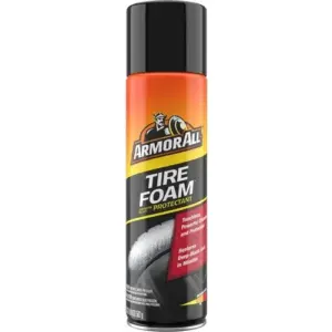 Armor All Tire Foam | Car Cleaning Foam | Wheel & Tire Cleaner | 20 Ounce