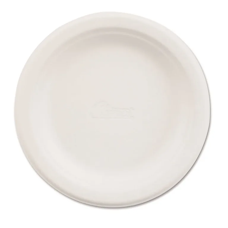 Chinet 21225 6 Inch. Paper Plate Dinnerware | White (125/Pack)