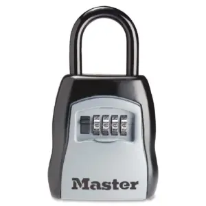Master Lock Lock Box 5400D Set Your Own Combination | Metal | Portable | 3-1/4in (83mm) Wide