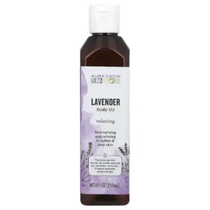 Aura Cacia Relaxing Lavender Aromatherapy Body Oil | 8 fl Ounce | 6.95 | 8 Ounce
