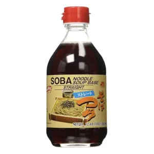 Shirakiku Brand Soba Tsuyu Straight | 12.69 fl Ounce. | Soup Base | No Msg