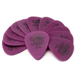 Dunlop Tortex Standard Picks | Purple | 1.14mm Gauge,12-Pack | 1.14 Millimeters | Purple