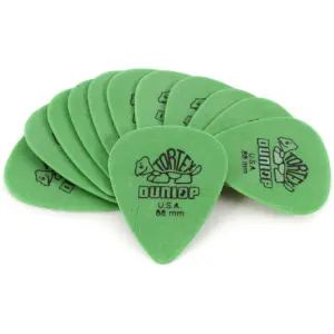 Dunlop Tortex Standard Guitar Picks | 12-Pack | .88mm | Green