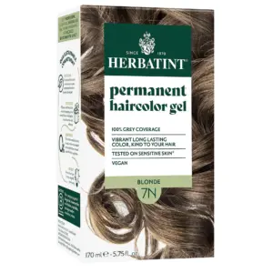 Herbatint Permanent Haircolor Gel | 7N Blonde | 5.75 fl Ounce (170 Milliliters) | 1