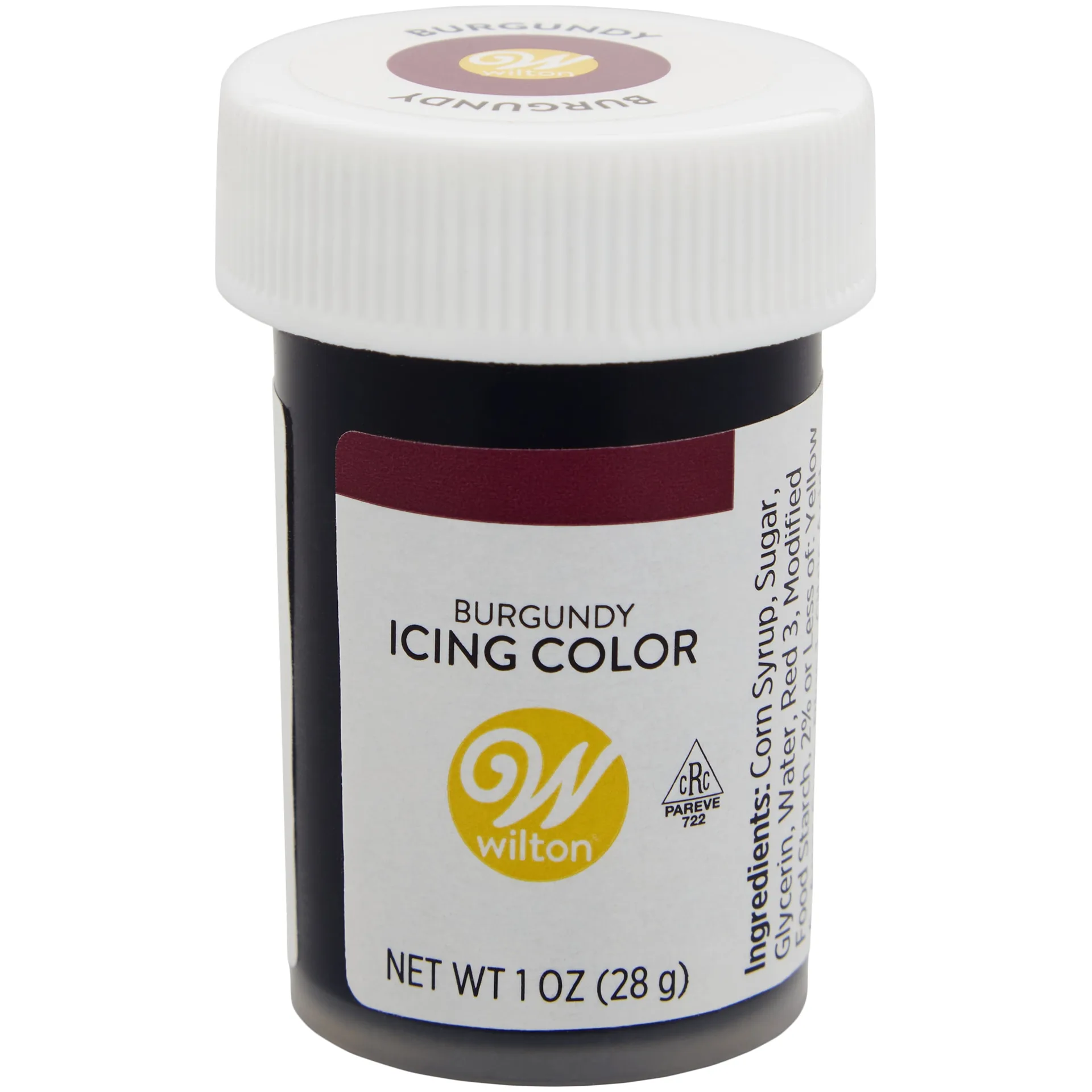 Wilton Burgundy Gel Food Coloring | 1 Ounce. | Single
