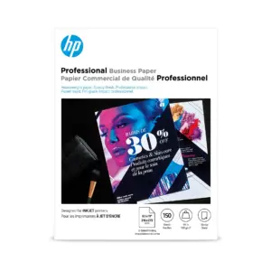 HP Professional Multi-use Glossy FSC Paper 180 gsm-150 sht/Letter/8.5 x 11 Inch