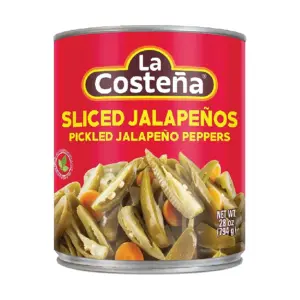 La Costea Sliced Jalapenos | 28 Ounce | Single