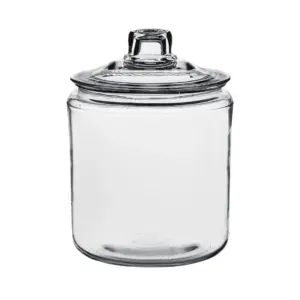 Anchor Hocking Heritage Hill Glass Jar with Lid | 1 Gallon