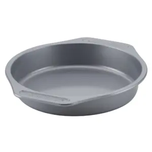 Farberware 9 Nonstick Bakeware Round Cake Pan | Gray