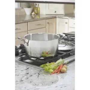 Cuisinart Chef'S Classic Stainless Steel 6 Qt. Sauce Pot W/Cover (Premium Edition)
