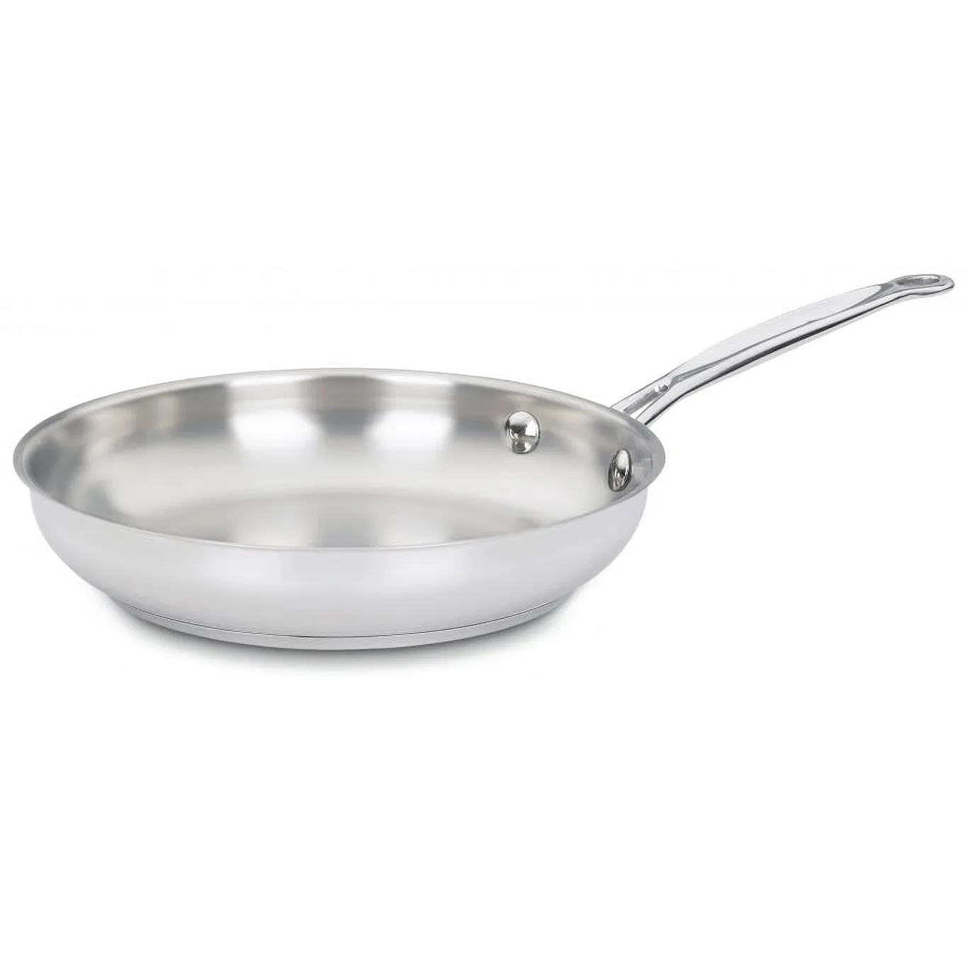 Cuisinart Chef'S Classic Stainless Steel 10 Open Skillet (Premium Edition)