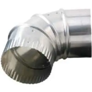 Deflect-O DE904 90-Degrees Fully Adjustable Elbow 4 | Aluminum