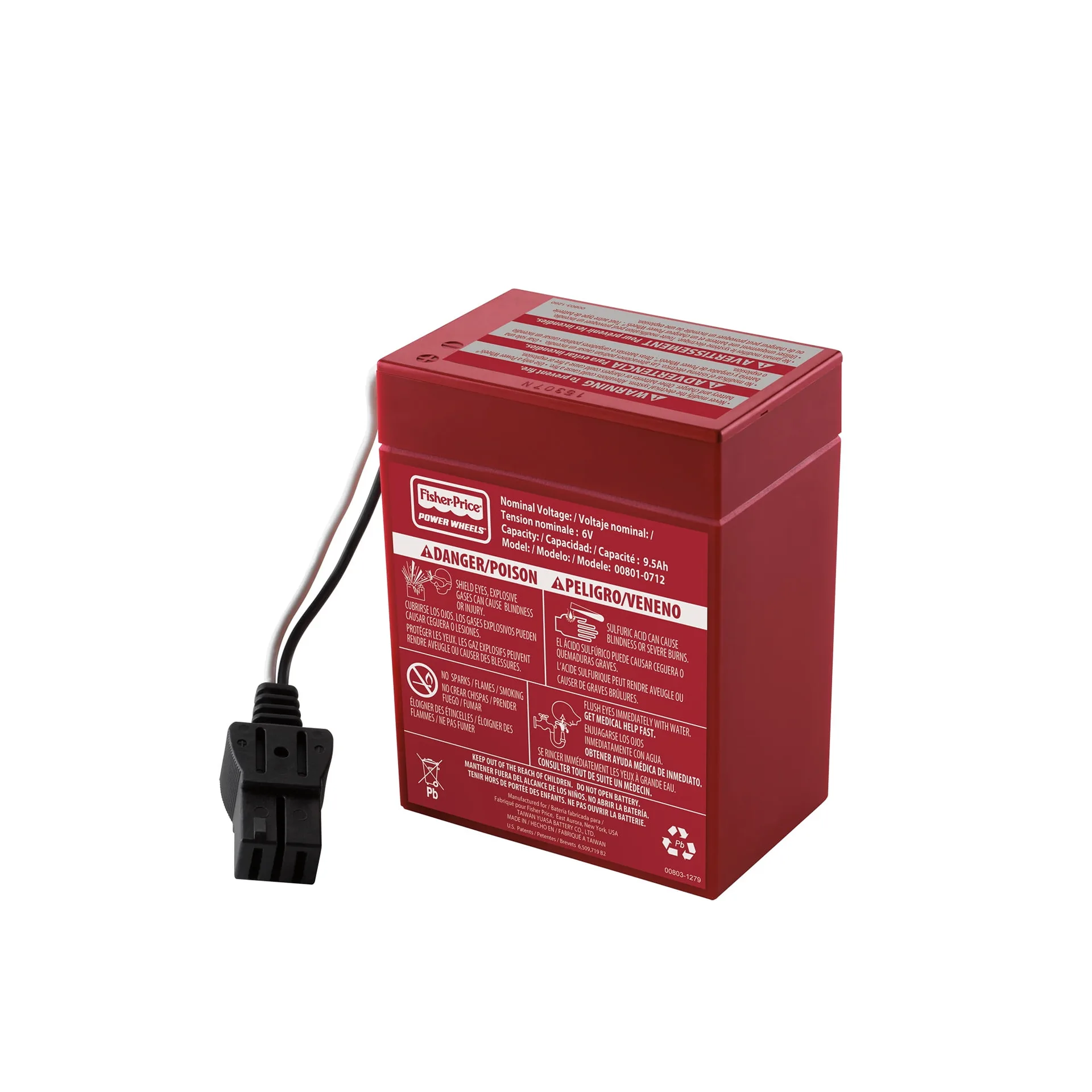 Power Wheels 6-Volt Replacement Battery | Genuine Power Wheels Parts