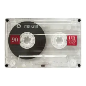 Maxell 108527 UR90 Cassette Tapes Recording Media | 2 Pack