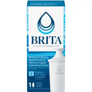 Brita Standard Water Filter | Standard Replacement Filters for Pitchers & Dispensers | BPA Free | 3 Count