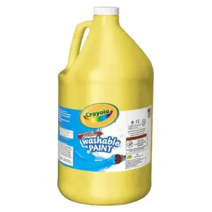 Crayola Washable Paint | Yellow | Gallon